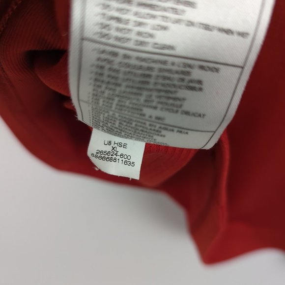 Red US Soccer Nation Team Dri-Fit training jersey - USMNT -  XL - Picture 10 of 10